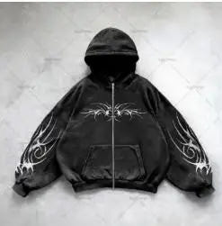 Streetwear Men Warm Jacket