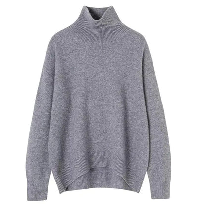 Women High Neck Pullover