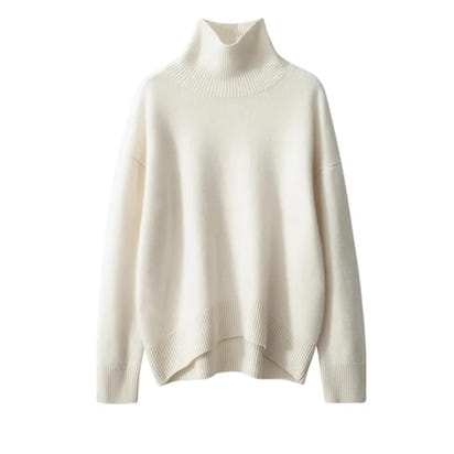 Women High Neck Pullover