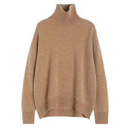 Women High Neck Pullover