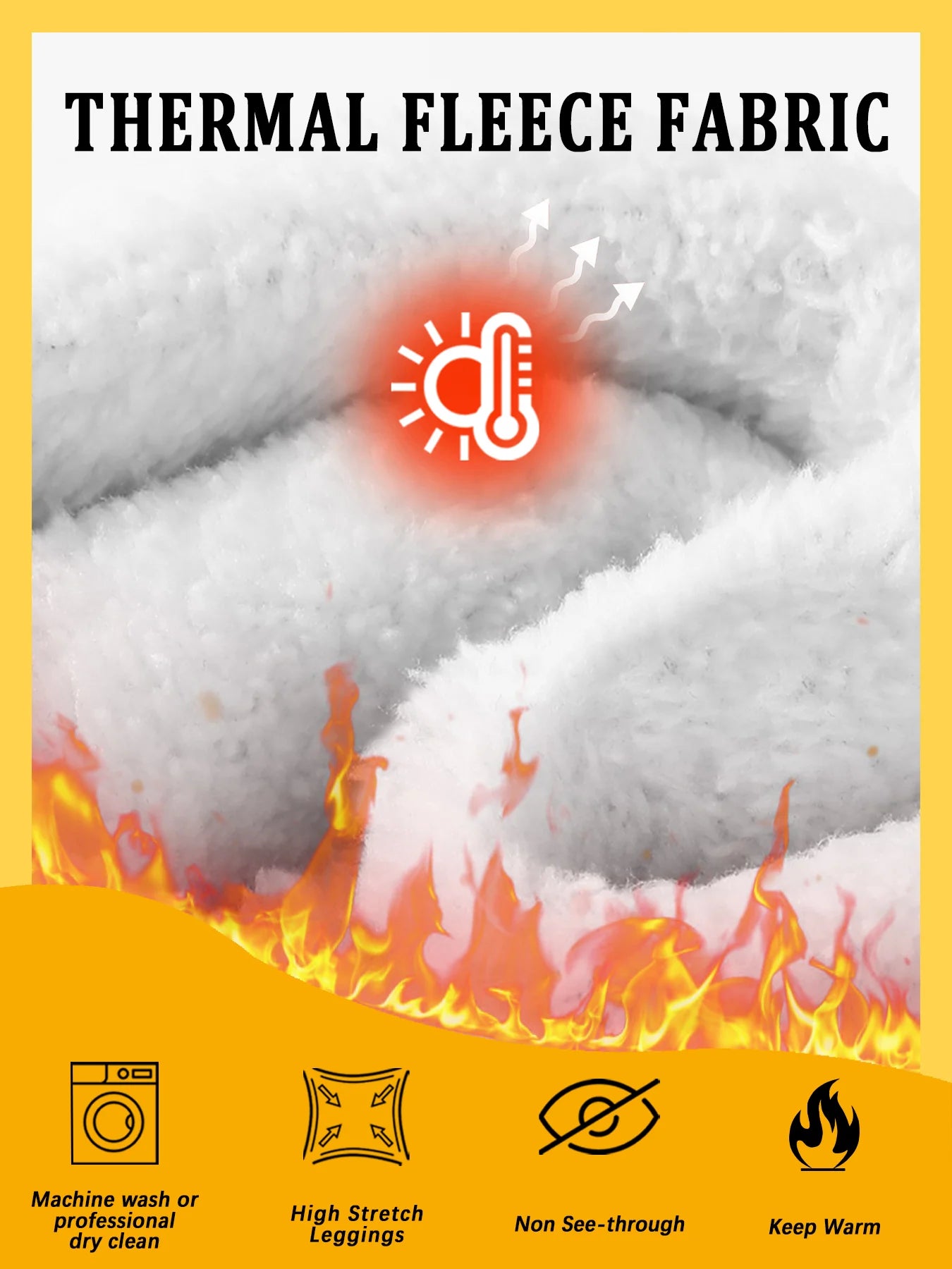 Fleece-Lined Leggings for Women