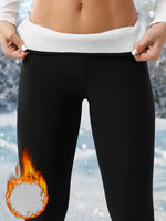 Fleece-Lined Leggings for Women